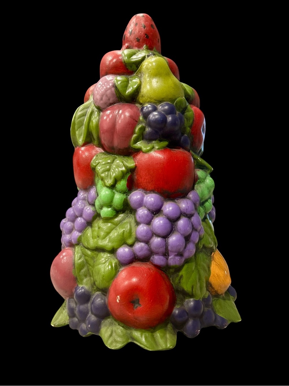 Vintage Holland Mold Ceramic Fruit Tree Topiary, Retro 70s, 12"